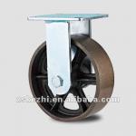 Heavy Duty Fixed Type Double Ball Bearing Cast Iron Caster KHX1-H11-KHX1-H11