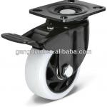 High duty Flat Plate Swivel with Total Brake PP Caster