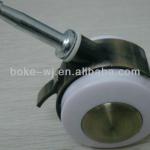 Zinc alloy wheel castors for furniture cabinet