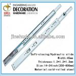 JSD4512 Hydraulic/Soft-closing Ball Bearing Drawer Slides-JSD4515Hydraulic