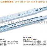 LS4502 3-Fold steel ball bearing slides