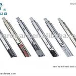 Full-extension 45mm hydraulic drawer slides (soft closing)