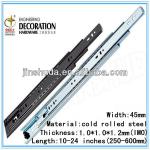 JSD4510 3 Folds Ball Bearing Telescopic Drawer Slide