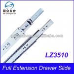 35MM Width ball bearing telescopic drawer channel-3510