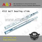 4512B steel ball bearing slide,Drawer slide,slide manufacturer