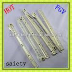 0.9mm thickness White FGV coating drawer slides