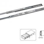 2001 35mm width normal 3 folding ball bearing drawer rail