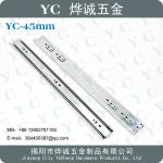 45mm width telescopic ball bearing drawer slide