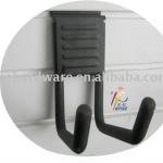 Slatwall double J hook for garage orgnization system