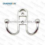 Zinc Alloy wall hook for cubicle &amp; bathroom China-EZ1007