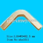 metal corner for bag ( sliver color )-R ~ L,xhx1011