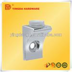 YD-3170 12.6g Big right angle Glass shelf support pins glass button furniture fittings from glass shelf supports factory