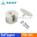 Hot Sale White Wardrobe Shelf Support 303V