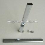 chrome wardrobe oval tube-DG02