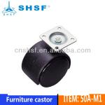 Small Black Furniture Castor 50A-M1-50A-M1