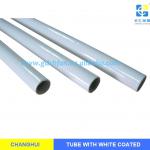 19mm steel furniture tube white coated good quality