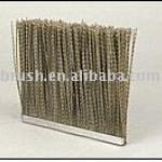 stainless steel wire and aluminium alloy handle strip brush