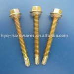 Yellow Zinc Plated Self Drilling Screw