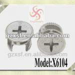 12mm zinc alloy cam bolts furniture &amp; cam lock bolt X6104