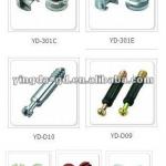Furniture connector cam lock(housing) /cam bolt/nut/three-in-one furniture cam-YD(Y)-301C