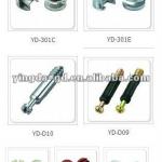 Furniture connector cam lock(housing) /cam bolt/nut/three-in-one furniture cam