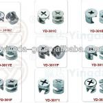 Different size furniture minifix/furniture screws connecting cam-YD-301E