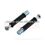 Plastic coated bolt/furniture screws connecting bolts/fastener