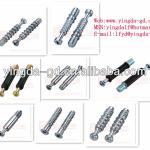 Different size furniture connecting screw bolt/anchors dowel/cam dowel