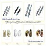 High quality Different types Furniture connector hardware nuts and bolts from Cam bolt nut factory-YD-D08-816