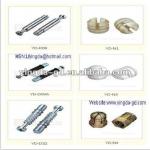 High quality Different types Furniture connector hardware nuts and bolts from Cam bolt nut factory