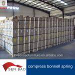 flat compress packing bonnell spring unit for mattress