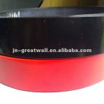 high glossy red-white-black pvc edge banding for Iran market in China