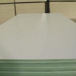 white melamine waterproof green color MDF 16mm