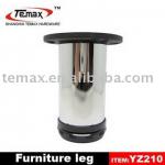 Metal furniture leg