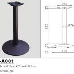 Hot sale coffee dining round wrought cast iron table base table leg furniture leg HS-001