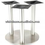3 Columns Stainless Steel Table Legs-2808 SS