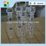 High quality acrylic table leg of luxury transparent furniture