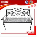 double bench chair,park chair,aluminum die casting-HG-296