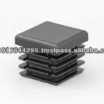 Chair Leg Caps Resin Straight Angle Corrugated Cap for Square Pipes