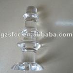 Clear Acrylic / PMMA / Plexiglass / Perspex table leg