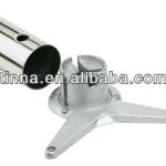 chrome coated office decorative metal table leg