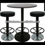 Wrought Steel Table Legs with Foot Ring (CF03)