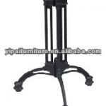 Black Retro Wrought Iron Cast Aluminium Coffee Funiture Table Base Legs (F13)