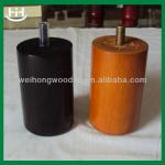supply high quality cylindrical wood legs for furniture