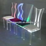 Custom Clear Acrylic LED Furniture