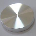 Aluminum round table leg base for glass top