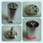 Adjustable Round Aluminium Furniture Legs Cheap Model 001-03