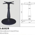 Hot sale Wrought Cast Iron Table Base Table Leg Furniture Leg HS-A002B-HS-A002B