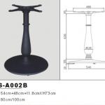 Hot sale Wrought Cast Iron Table Base Table Leg Furniture Leg HS-A002B