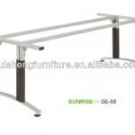 Modern steel legs for conference table